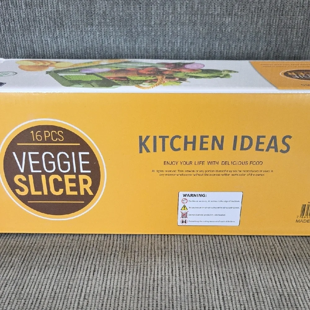 Kitchen Ideas‎ 16 Pcs Veggie Slicer